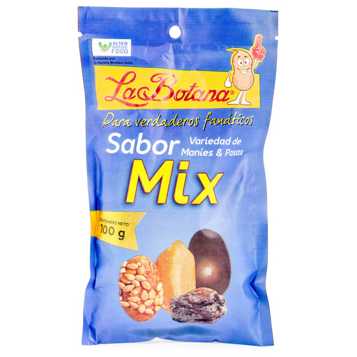 Maní La Botana Sabor Mix X 100G