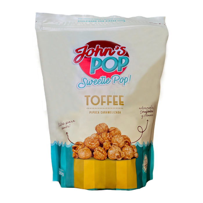 Pipoca Toffee Jhons Pop Caramelo X 200G