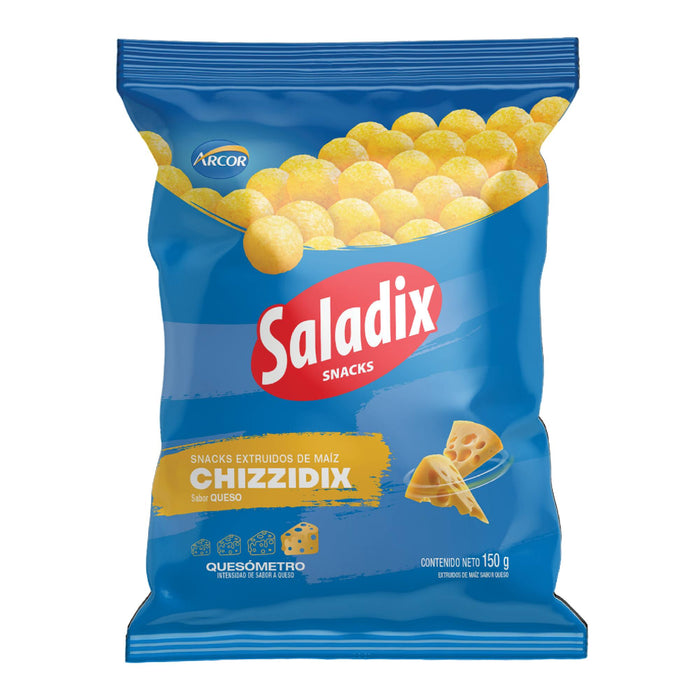 Snacks Saladix Chizzidix Queso Bolsa X 150G