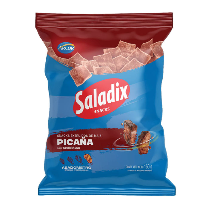 Snacks Saladix Picana Churrasco Bolsa X 150G