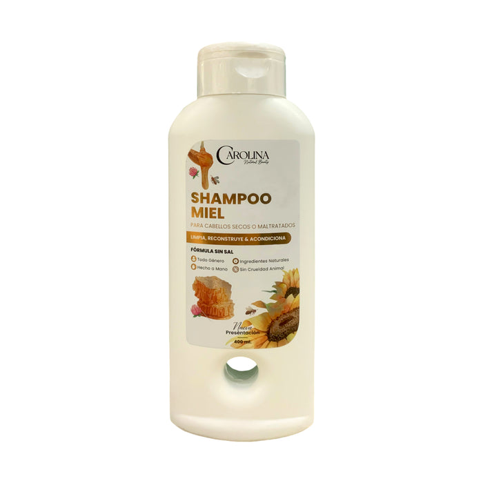 Shampoo de Miel Carolina Hair Beauty X 400 ml