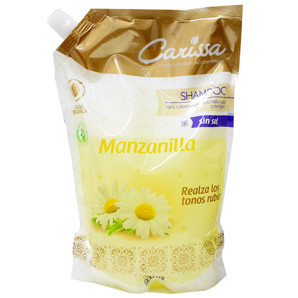 Carissa Shampoo Doypack Manzanilla Sin Sal X 900Ml