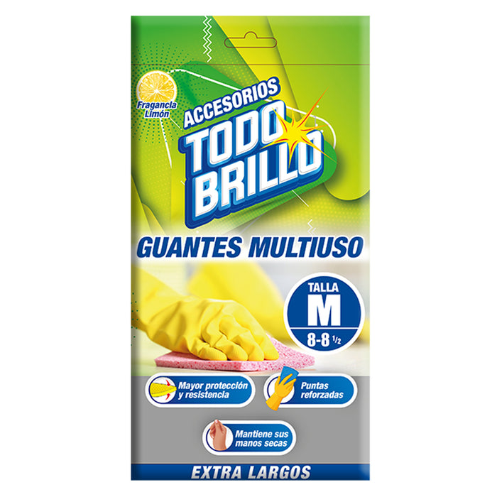 Guante Todo Brillo Talla M Extra Largo