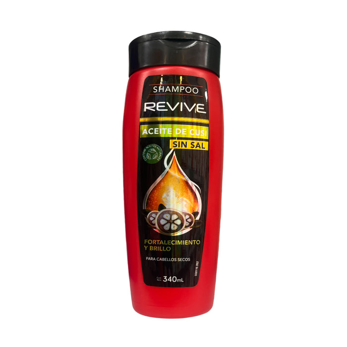 Shampoo Revive Aceite De Cusi Sin Sal X 340Ml