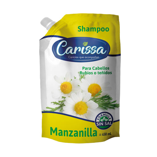 Shampoo Carissa Doypack Manzanilla X 450Ml