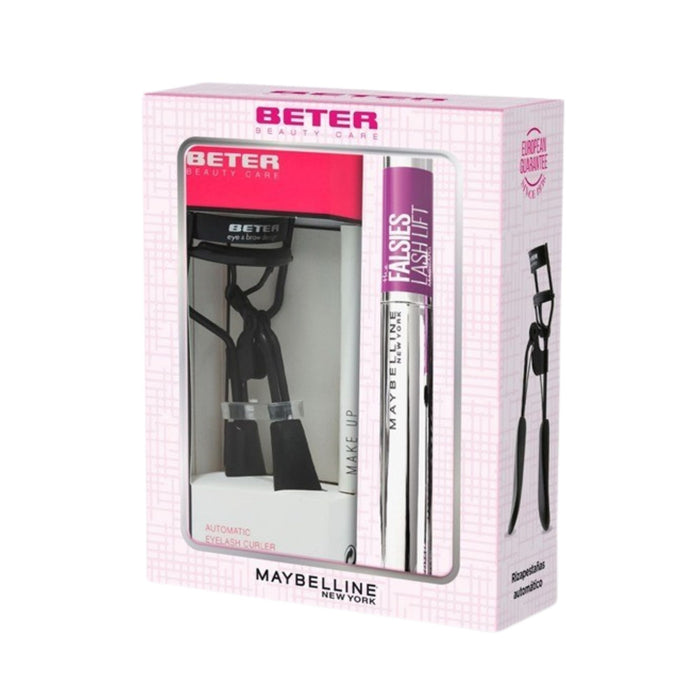 Pack Mascara Maybelline Lash Fit+Beter Rizador De Pestañas