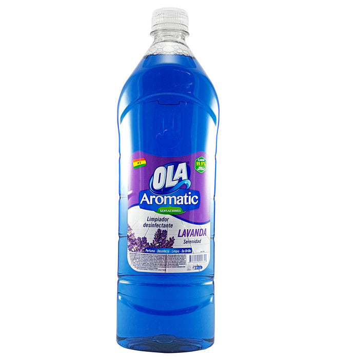 Ola Aromatic Limpia Pisos Desinfectante Lavanda Serenidad X 1800Ml