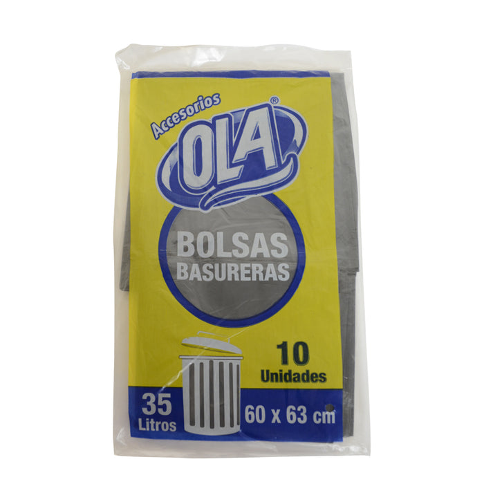 Ola Bolsas Basureras 60X63cm X 35 L