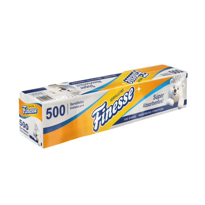 Servilletas Finesse Super Absorventes X 500 Unidades
