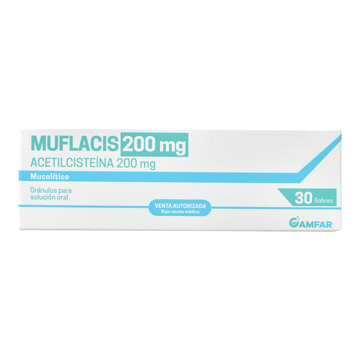 Muflacis 200Mg Acetilcisteína X Sobre