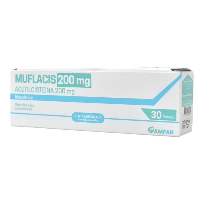 Muflacis 200Mg Acetilcisteína X Sobre