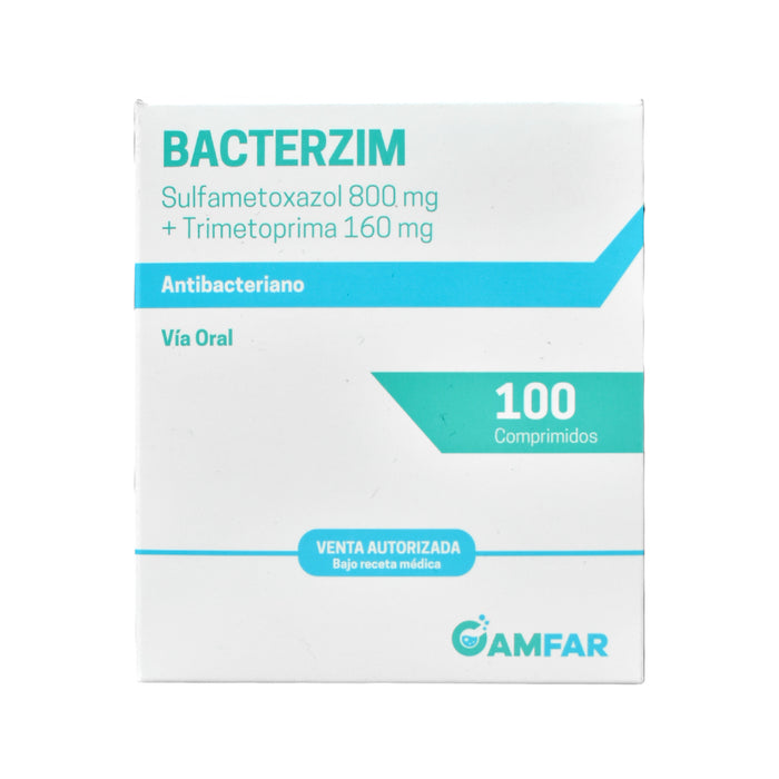 Bacterzim Sulfametoxazoltrimetoprima X Comprimido
