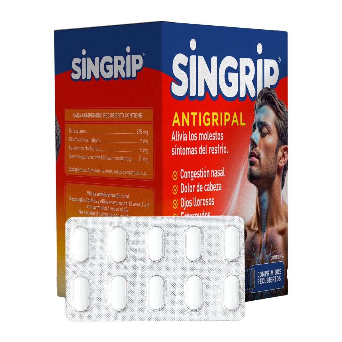 Antigripal Singrip X Comprimido— Farmacorp