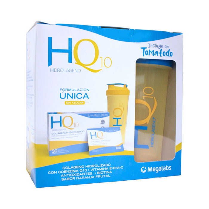 Hidrolágeno Pack Q10 X 30 Sobres + Tomatodo