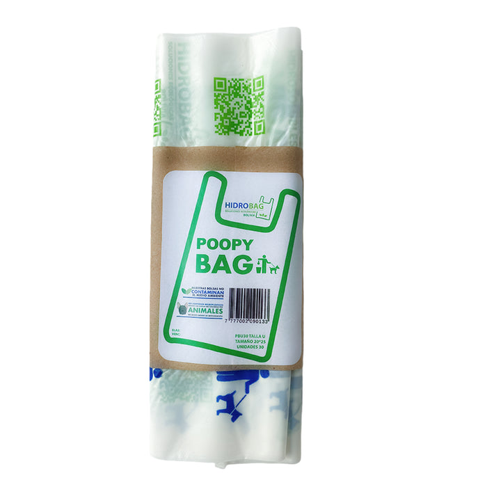 Poopy Bag Bolsa Para Desechos De Mascotas X 30 Unidades