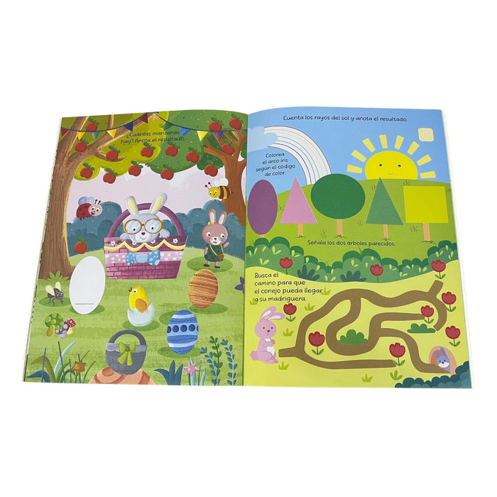 Libro Para Colorear Rito Actividades X 16 Páginas