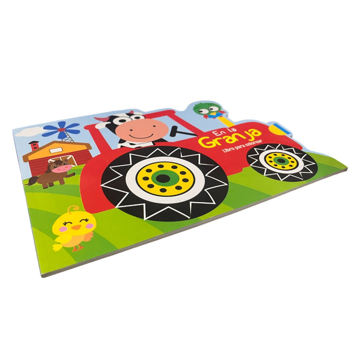 Libro Para Colorear Rito En La Granja X 16 Páginas