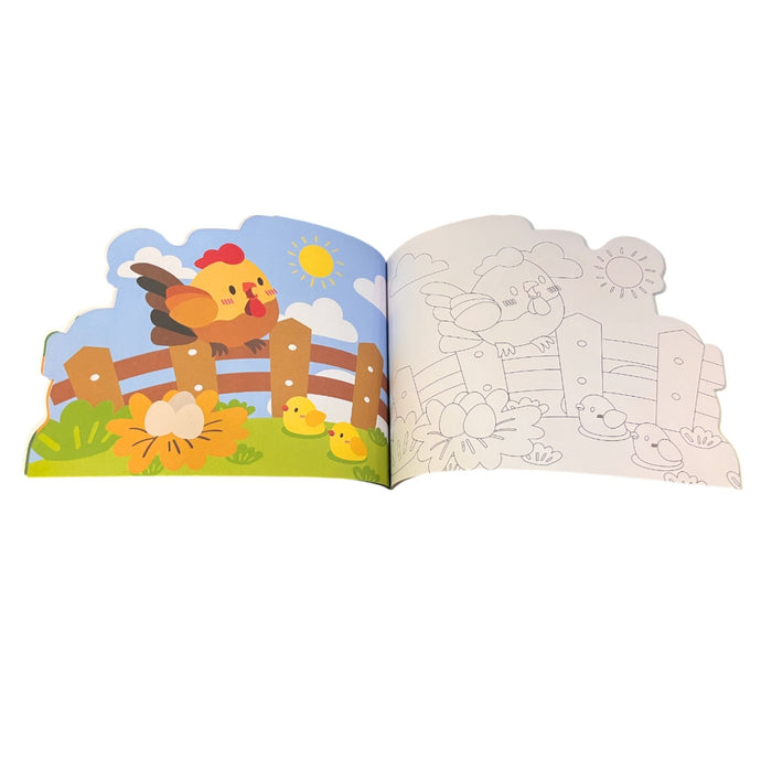 Libro Para Colorear Rito En La Granja X 16 Páginas