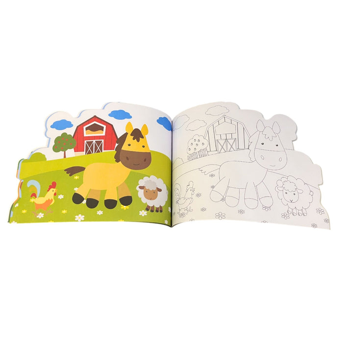 Libro Para Colorear Rito En La Granja X 16 Páginas