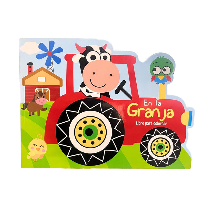 Libro Para Colorear Rito En La Granja X 16 Páginas