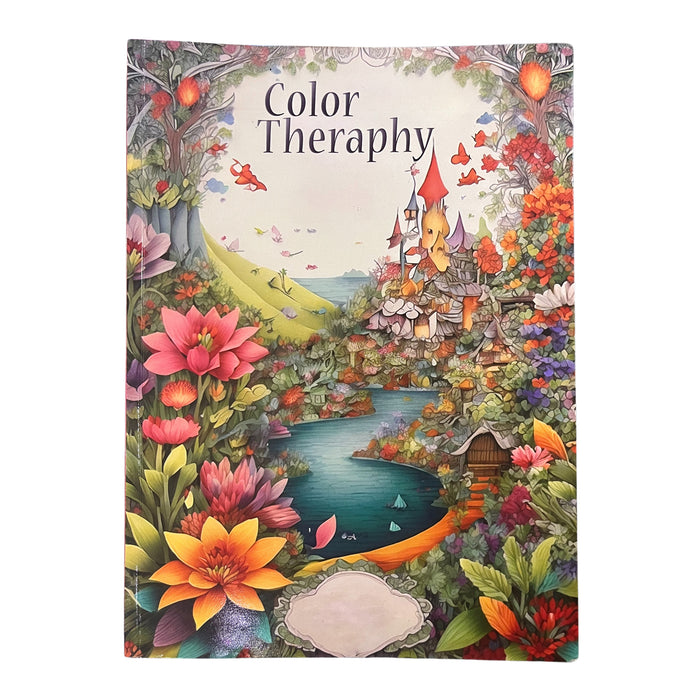 Libro Para Colorear Rito Colour Therapy X 16 Páginas
