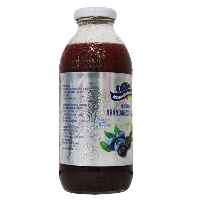 Andean Blueberries Nectar Arandano+Asai X 475Ml