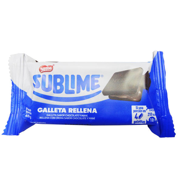 Sublime Galleta Rellena X 46G