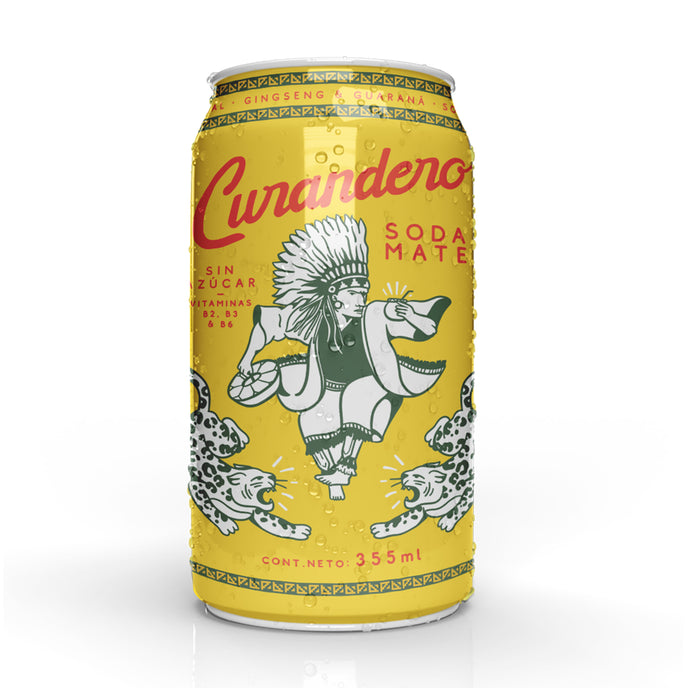 Curandero Soda Mate Sin Azucar X 355Ml