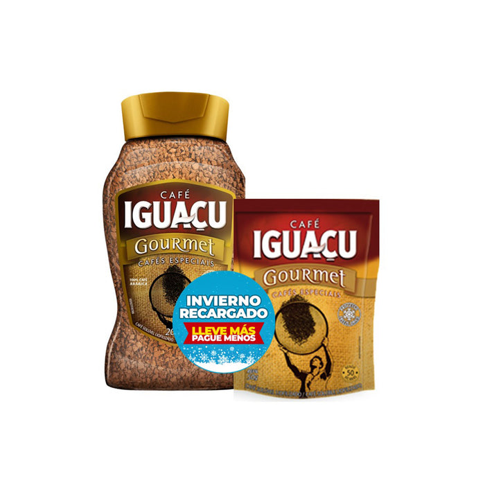 Iguacu Pack Cafe Frasco 200G + Sachet Gourmet 50G