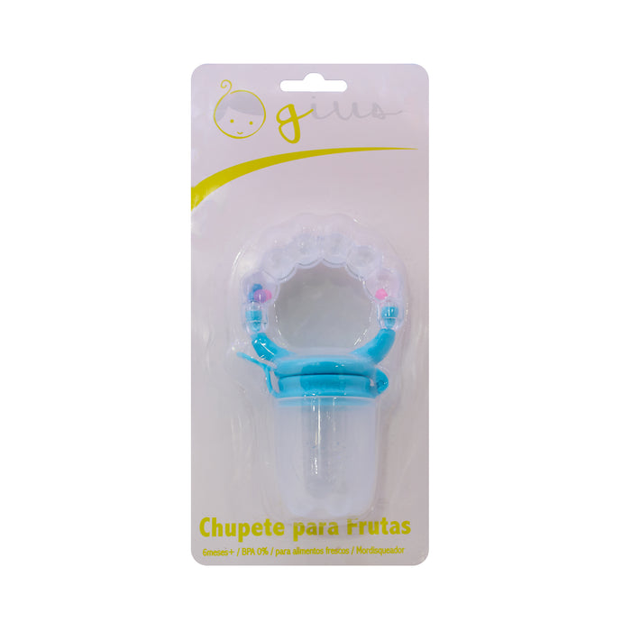 Chupete Para Frutas Gius Celeste 6M+