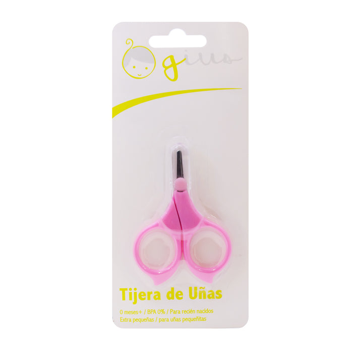 Corta Uñas Gius Tijera Para Bebé Rosado 0M+