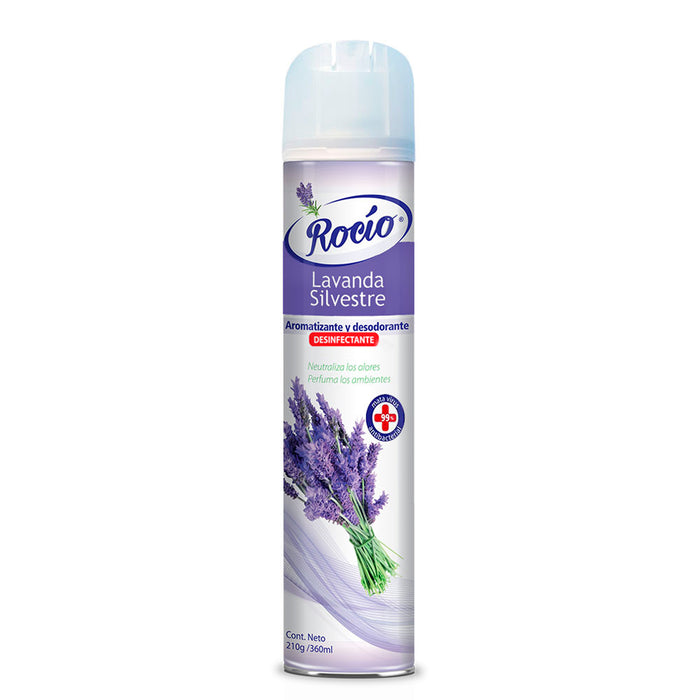 Aromatizante Rocio Lavanda Silvestre Spray X 360Ml