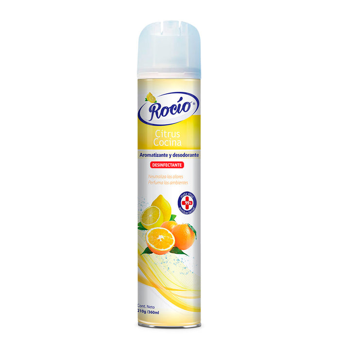 Aromatizante Rocio Citrus Cocina Spray X 360Ml