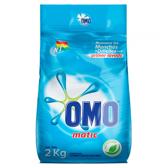 Omo Detergente Matic X 2Kg