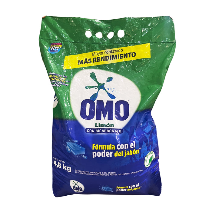 Detergente Omo Limon Con Jabón X 4.8K