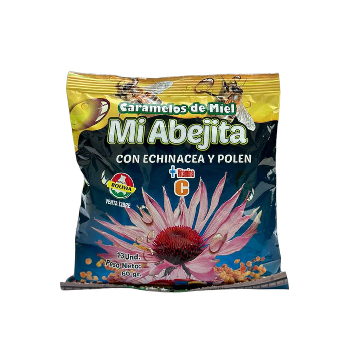 Caramelos Mi Abejita Echinacea Polen + Vitamina C Bolsita X 13 Unidades