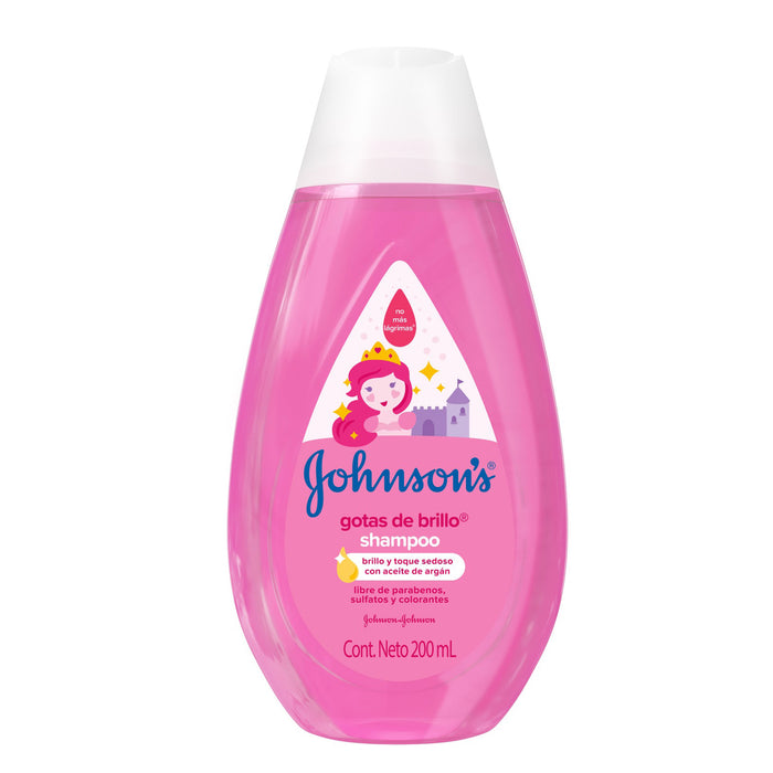 Johnson Shampoo Para Niños Gotas De Brillo X 200Ml