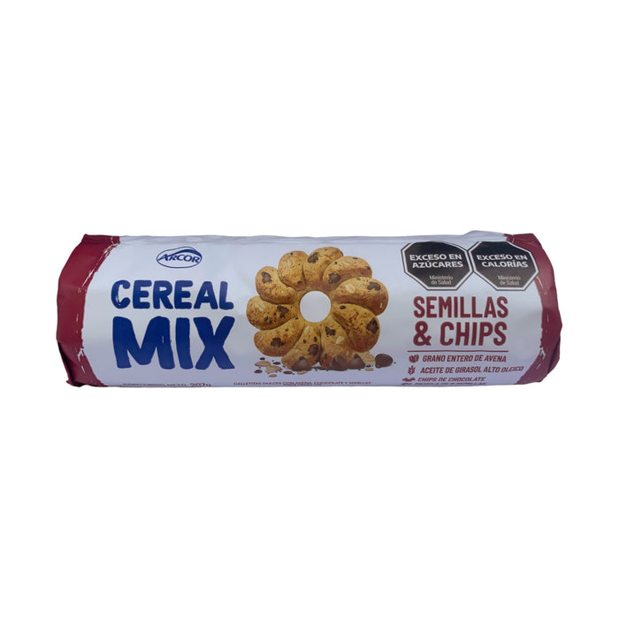 Cereal Mix Galleta Semillas Y Chips  X 207G