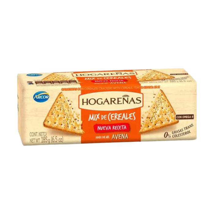 Hogarenas Galleta  Mix De Cereales X 185Gr