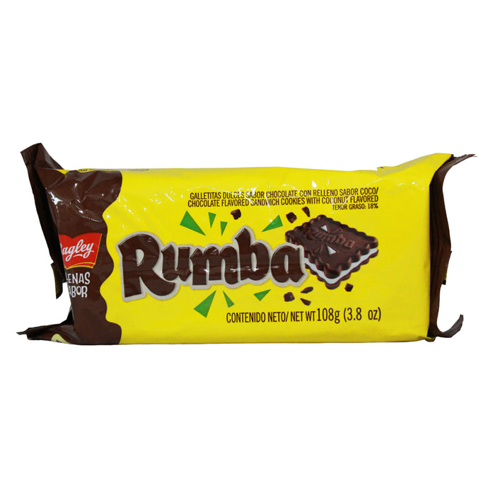 Rumba Galletas Sabor Chocolate X 108G