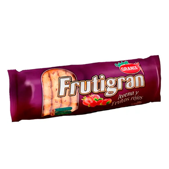 Frutigran Galleta Dulce Avena Y Frutos Rojos X 250G