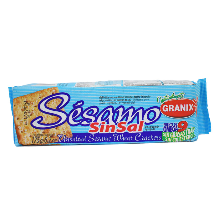 Granix Galletas Sin Sal Agregada X 175Gr Sesamo
