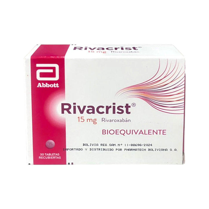 Rivarcrist 15Mg Rivaroxaban X Tableta