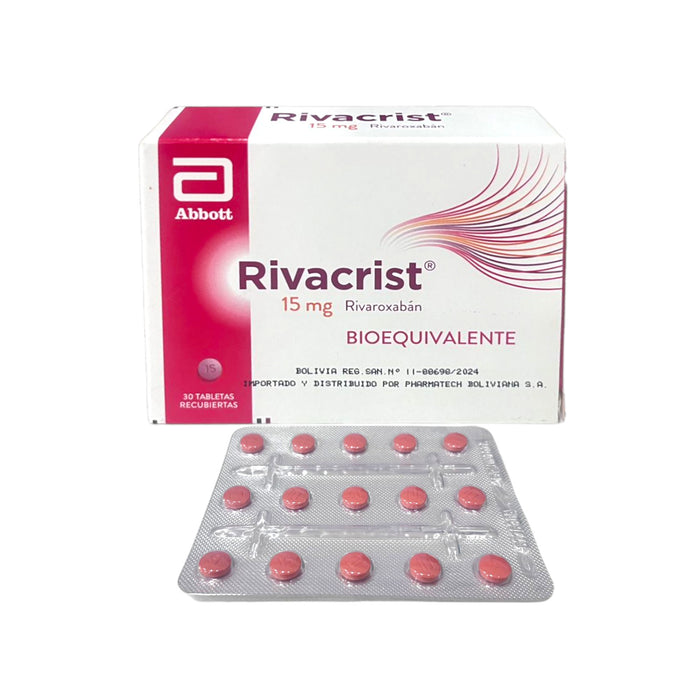 Rivarcrist 15Mg Rivaroxaban X Tableta