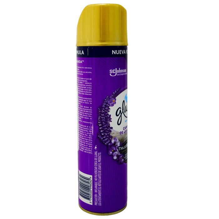 Glade Aerosol Ambientador X 360Ml Campos De Lavand