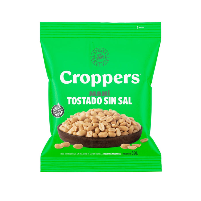 Mani Tostado Croppers Sin Sal X 350G