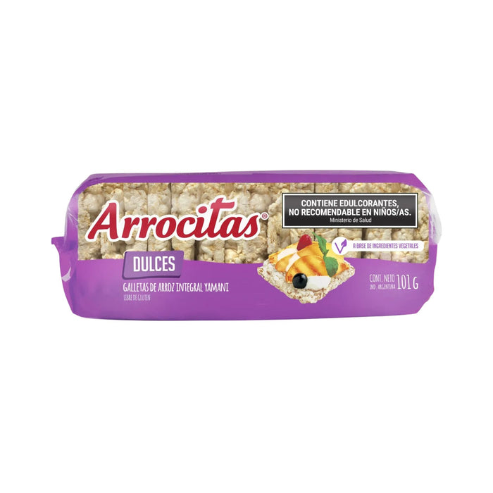 Galletas De Arroz Arrocitas Dulces X 101G
