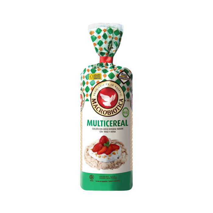 Galletas De Arroz Macrobiótica Multicereal X 102G
