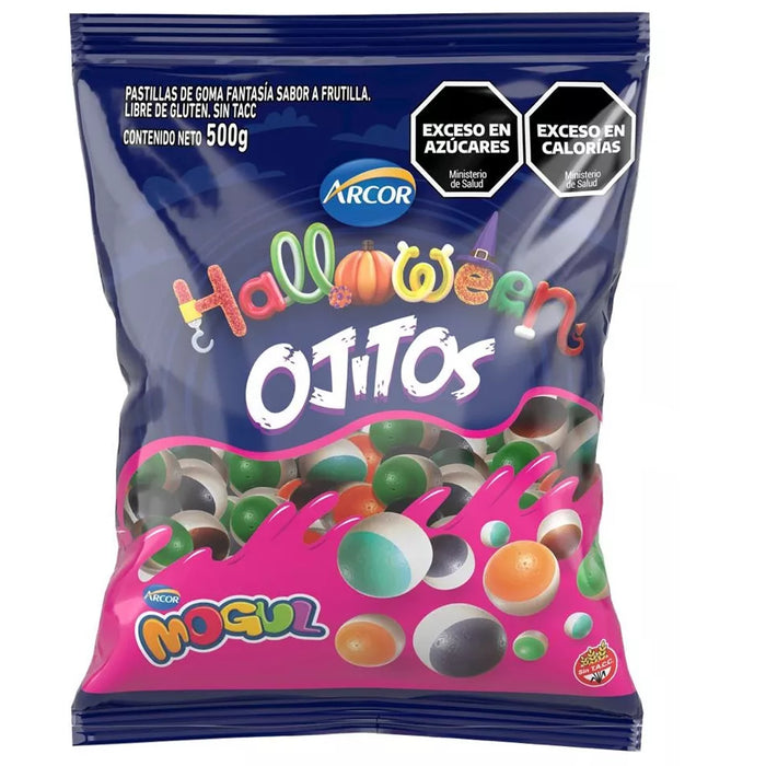 Halloween Gomitas Mogul Ojitos Bolsa X 500G