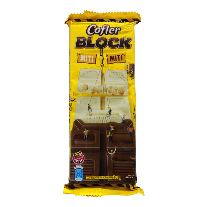 Cofler Block Chocolate Blanco Vainilla X 170G